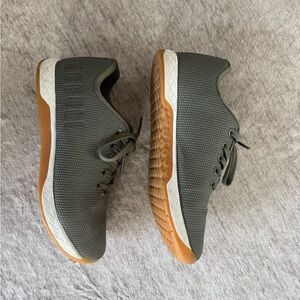 NOBULL Women's Dark Green Athletic Shoes with Gum Sole